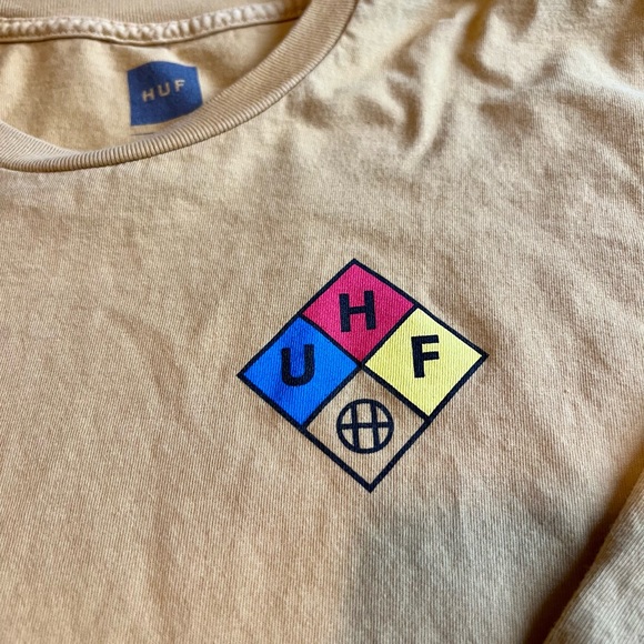 HUF Yellow long sleeve t-shirt - Picture 5 of 6